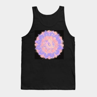 Pencil Stroke Soft Coloured Mandala Tank Top